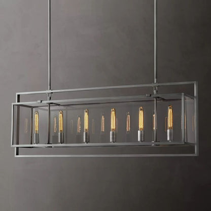 Beckman Vintage Rectangle Chandelier