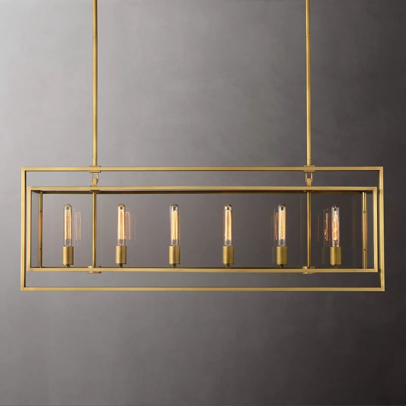 Beckman Vintage Rectangle Chandelier