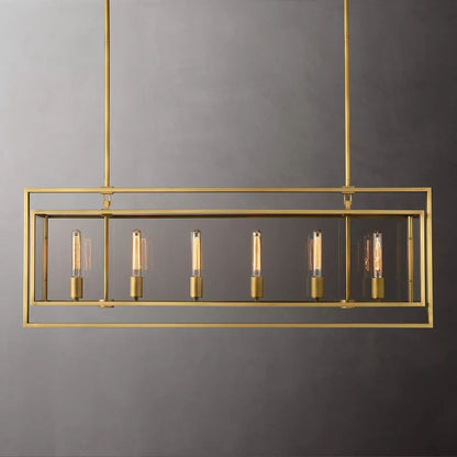Beckman Vintage Rectangle Chandelier