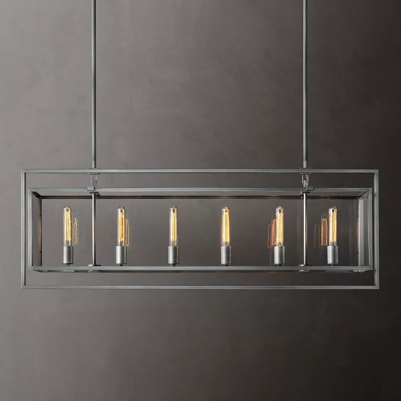 Beckman Vintage Rectangle Chandelier