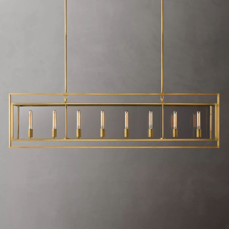 Beckman Vintage Rectangle Chandelier