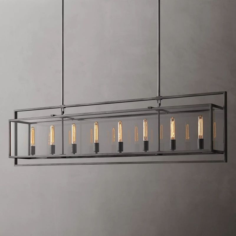 Beckman Vintage Rectangle Chandelier