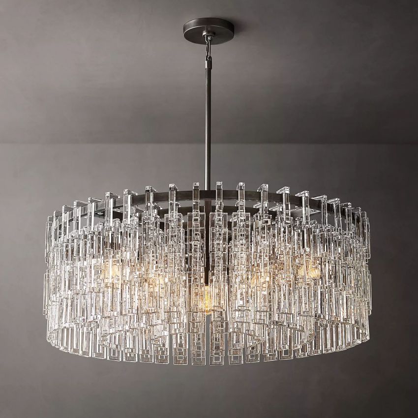 Marignan Crystal Round Chandelier