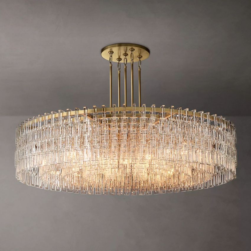Marignan Crystal Round Chandelier
