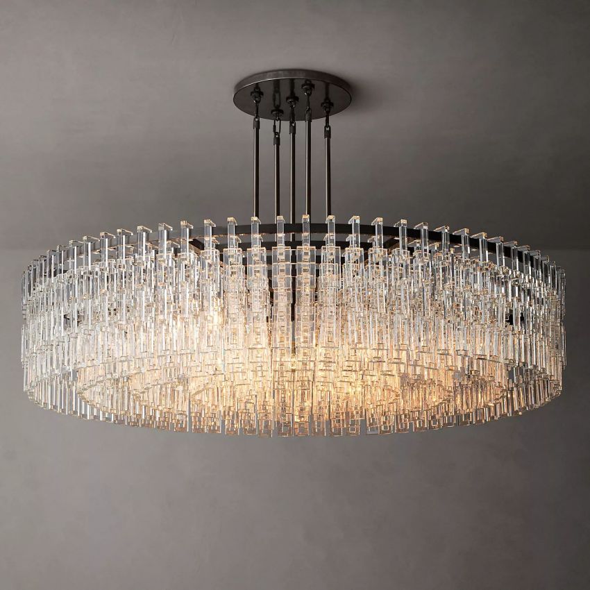 Marignan Crystal Round Chandelier