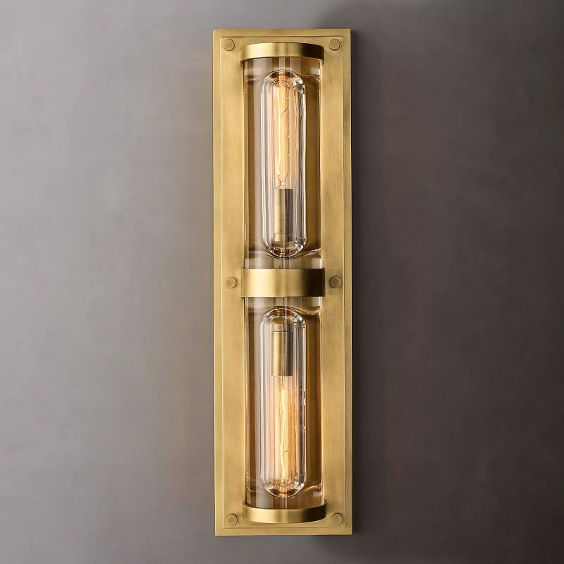 Savile Outdoor Linear Grand Wall Sconce