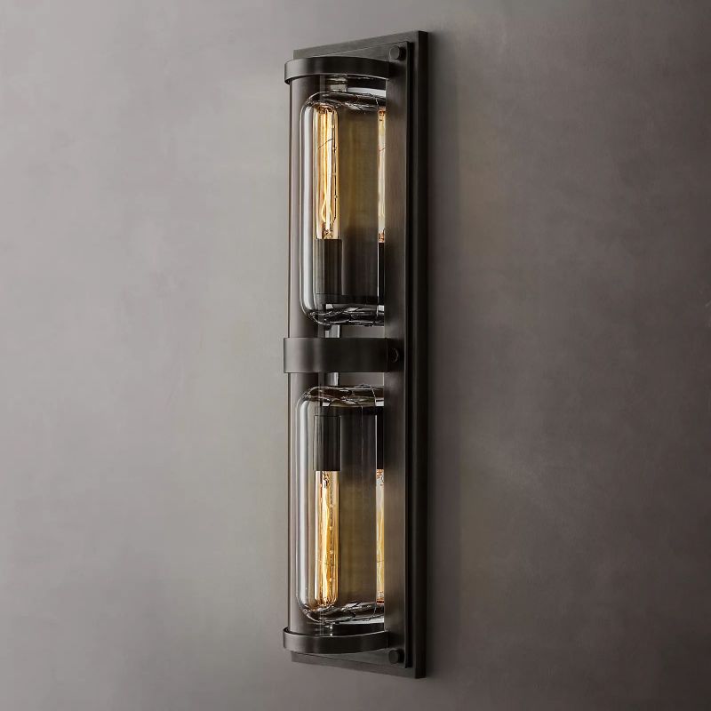 Savile Outdoor Linear Grand Wall Sconce