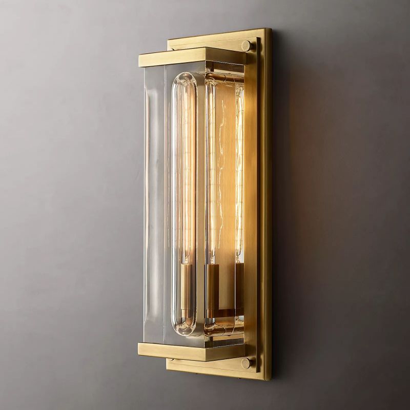 Savile Rectangular Grand Wall Sconce