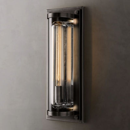 Savile Outdoor Round Grand Wall Sconce