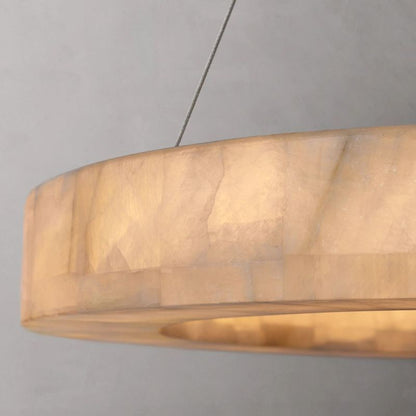 Rivage Calcite Round Chandelier