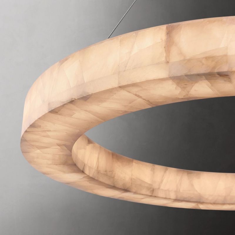 Rivage Calcite Round Chandelier