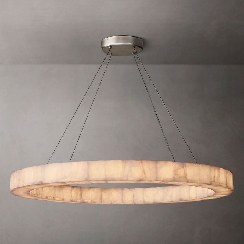 Rivage Calcite Round Chandelier