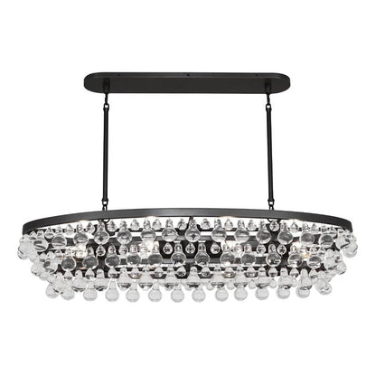 Robert Abbey Bling Oval Chandelier 42"