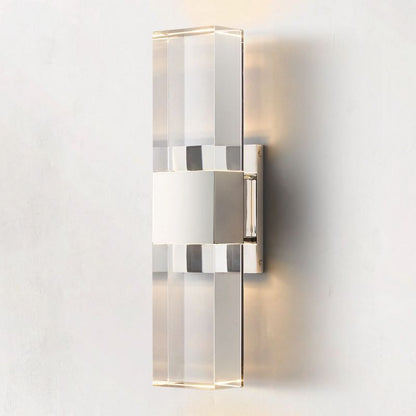 Serra Crystal Linear Sconce