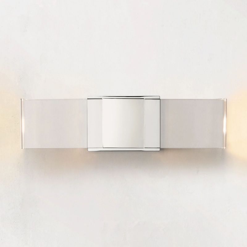 Serra Crystal Linear Sconce