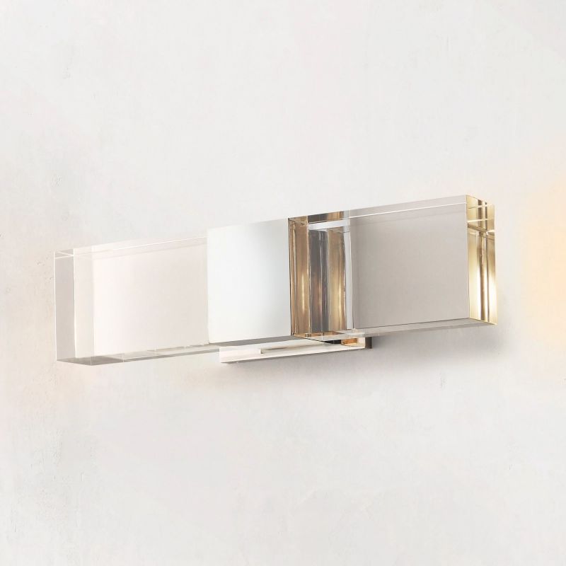 Serra Crystal Linear Sconce