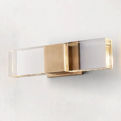 Serra Crystal Linear Sconce