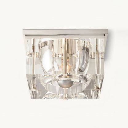 Savile Square Crystal Flushmount