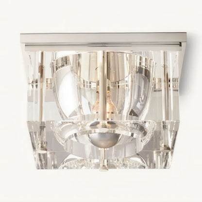Savile Square Crystal Flushmount