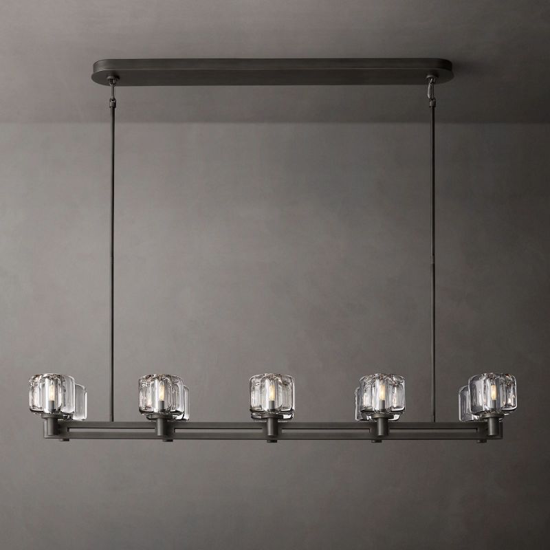 Demaret Double Linear Chandelier 54"