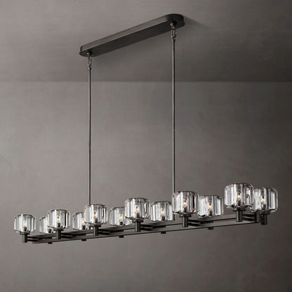 Demaret Double Linear Chandelier 72"