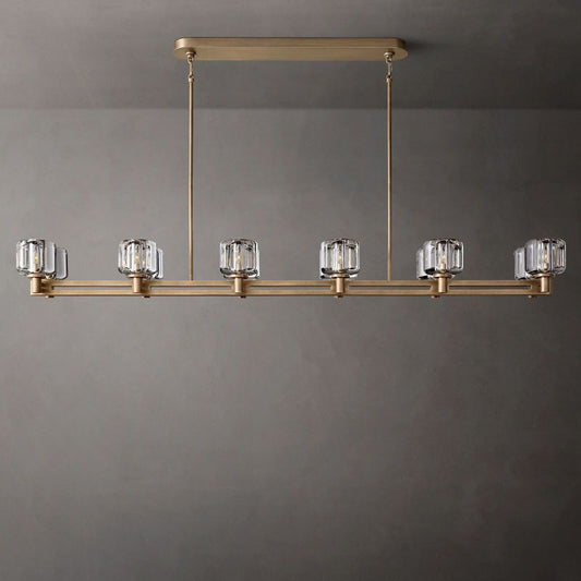 Demaret Double Linear Chandelier 72"