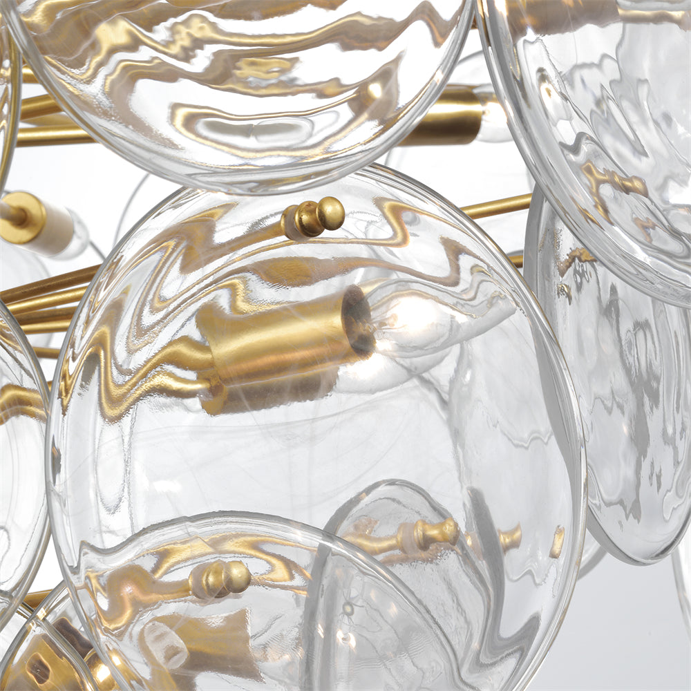 Extra Large Glass Chandelier