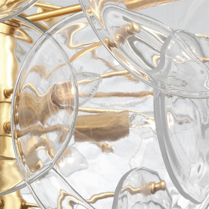 Extra Large Glass Chandelier