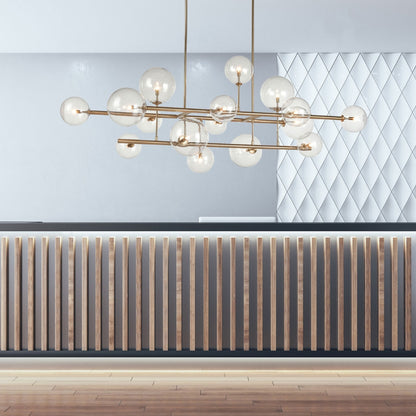 Elegant Linear Chandelier