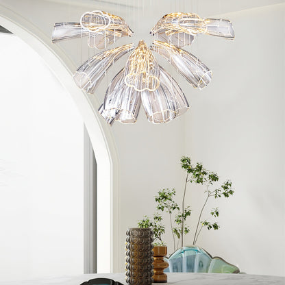Luxury Glass Lotus Chandelier