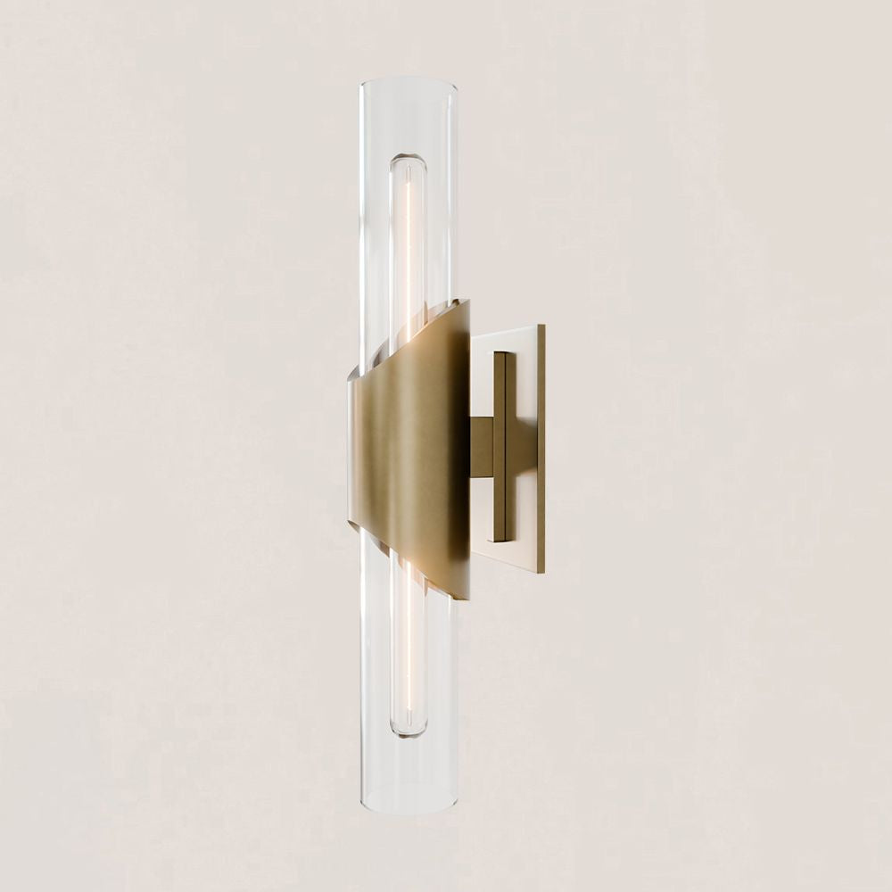 Modern Minimalist Glass Tube Wall Sconce
