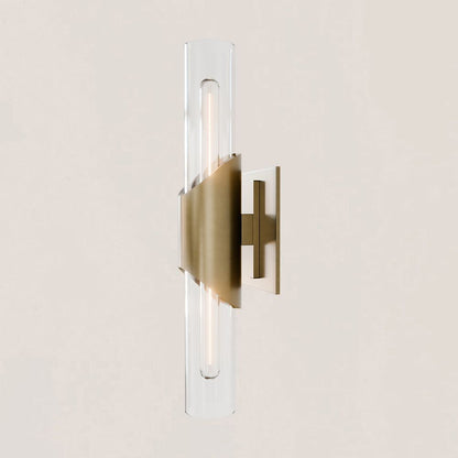 Modern Minimalist Glass Tube Wall Sconce