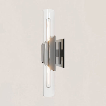 Modern Minimalist Glass Tube Wall Sconce