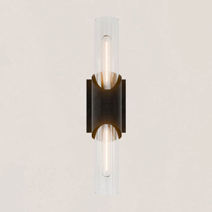Modern Minimalist Glass Tube Wall Sconce