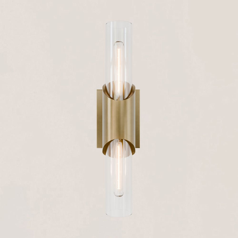 Modern Minimalist Glass Tube Wall Sconce