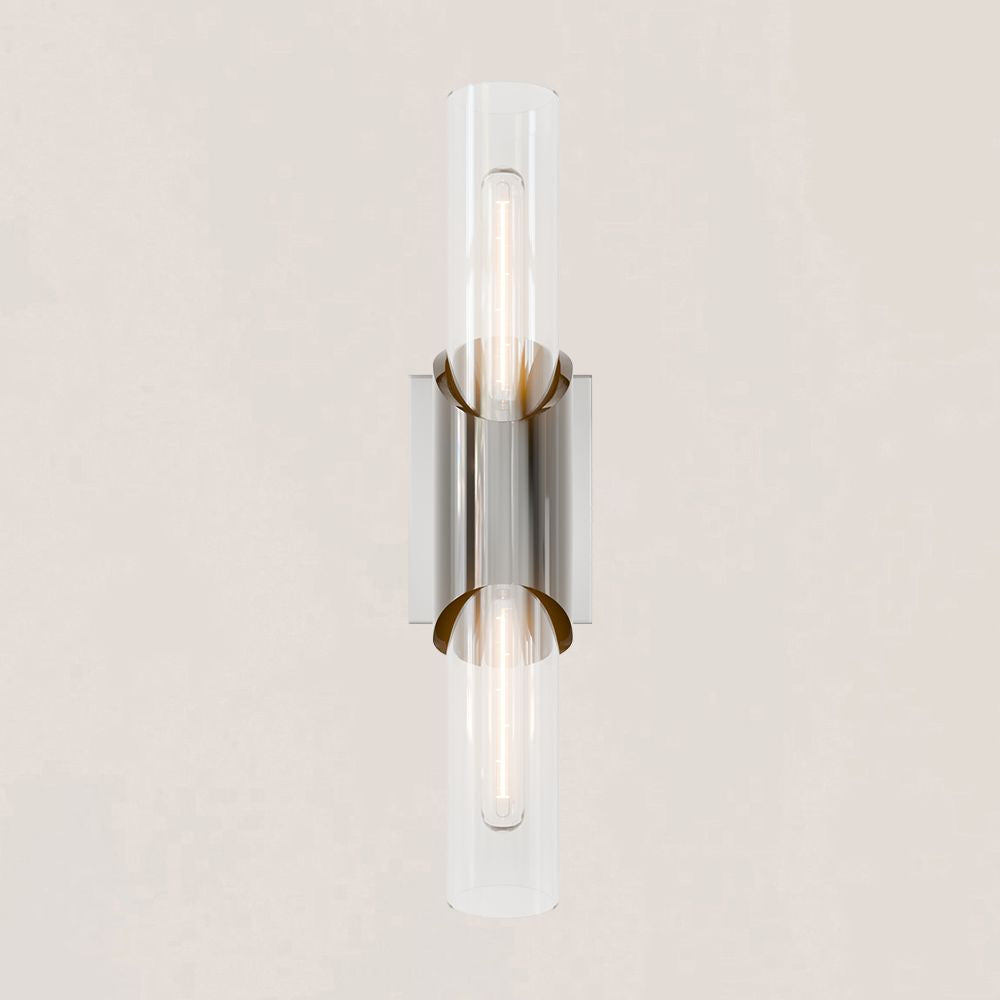Modern Minimalist Glass Tube Wall Sconce