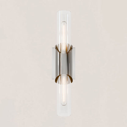 Modern Minimalist Glass Tube Wall Sconce