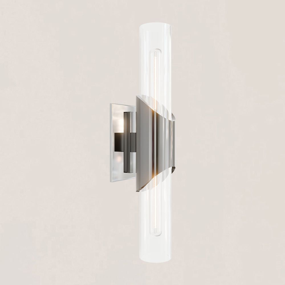 Modern Minimalist Glass Tube Wall Sconce