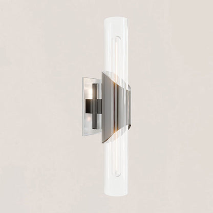 Modern Minimalist Glass Tube Wall Sconce