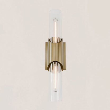 Modern Minimalist Glass Tube Wall Sconce