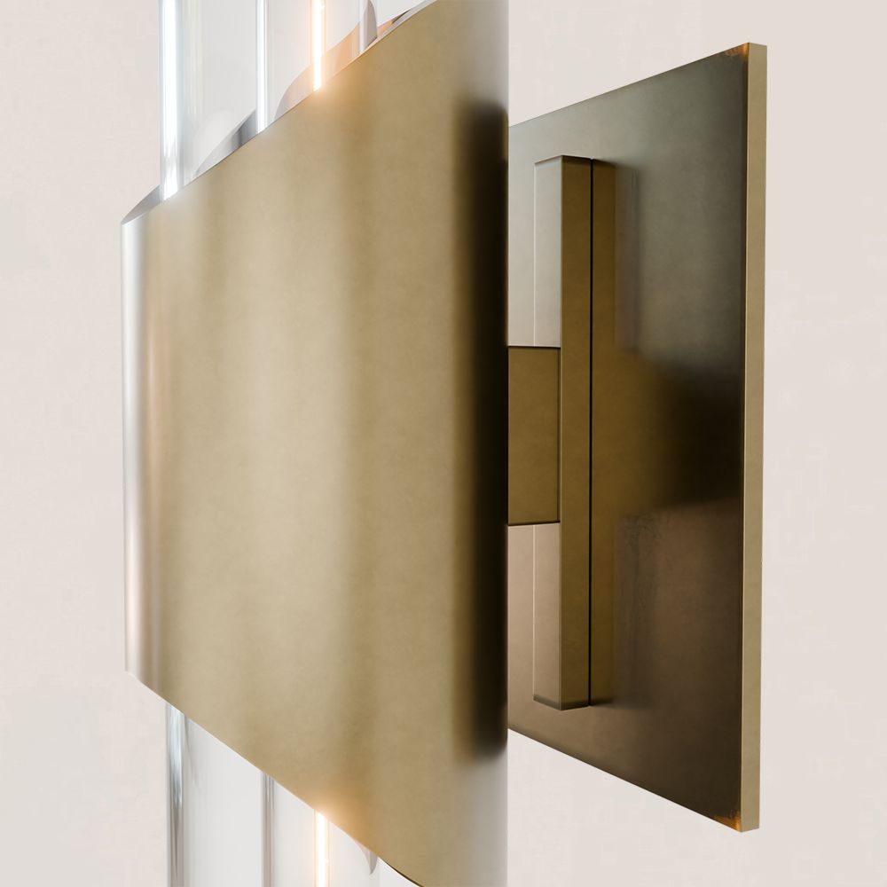 Modern Minimalist Glass Tube Wall Sconce