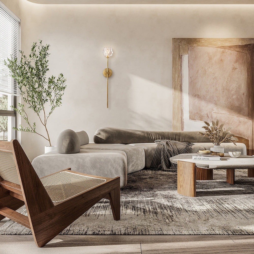 Boule De Crystal Grand Wall Sconce