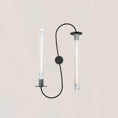 Symmetrical Dual-Arm Modern Wall Sconce