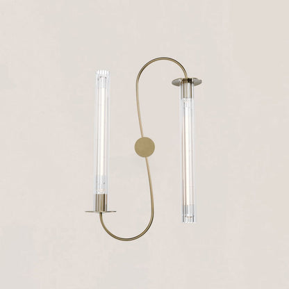 Symmetrical Dual-Arm Modern Wall Sconce