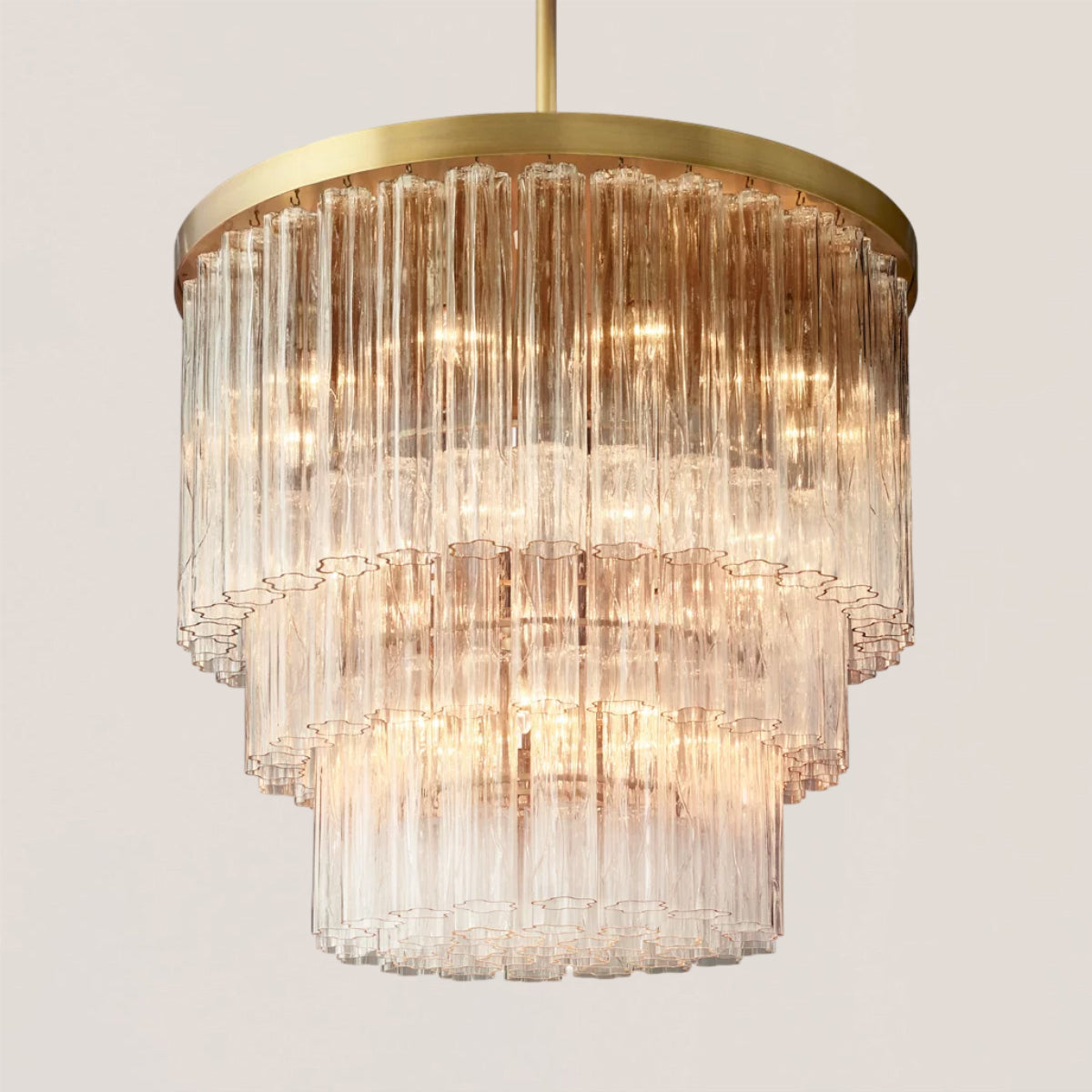 Cielo 3-Tier Round Chandelier