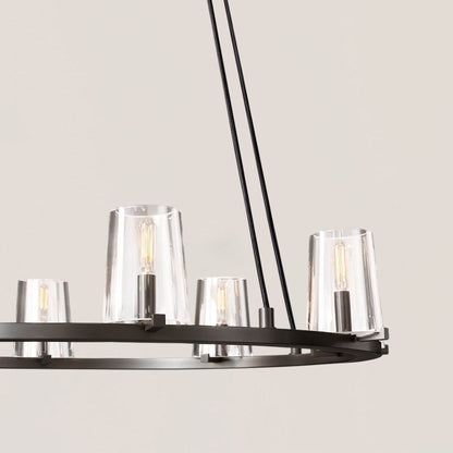 Pauillac Glass Round Chandelier 48"