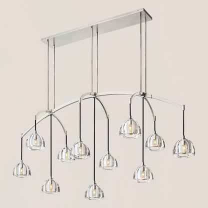 Hemisphere Linear Chandelier