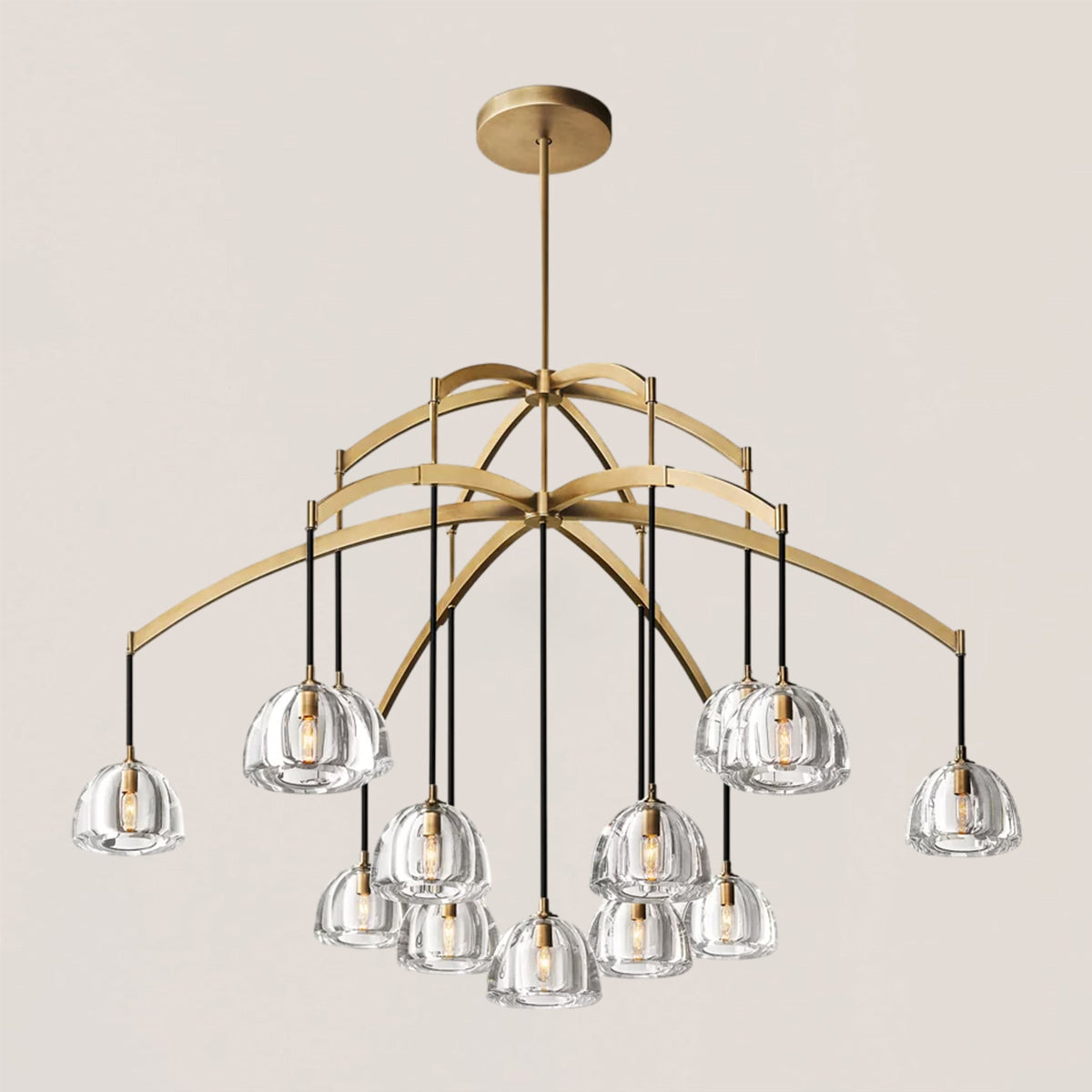 Hemisphere Round Chandelier