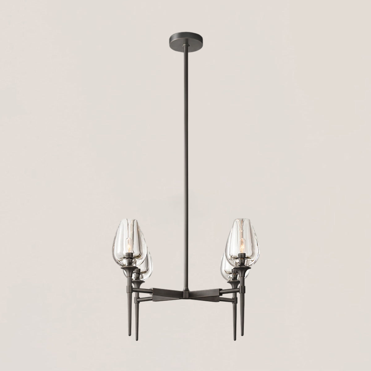 Tulip Crystal Round Chandelier