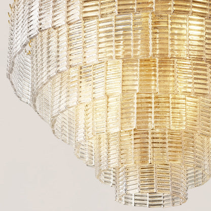 Sirene Glass Round Chandelier